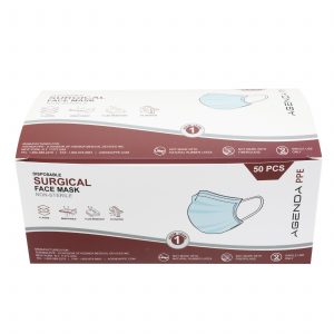 Disposable ASTM Level 1 Surgical Face Masks (Box of 50pcs)